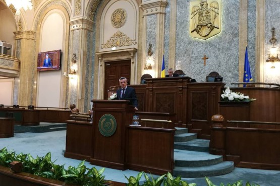 Предсједавајући Дома народа Огњен Тадић учествује на 19. састанку Асоцијације европских сената у Букурешту